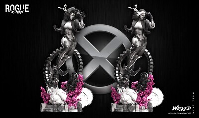 ROGUE Statue Marvel X-Men Avengers Resin Model Kit WICKED
