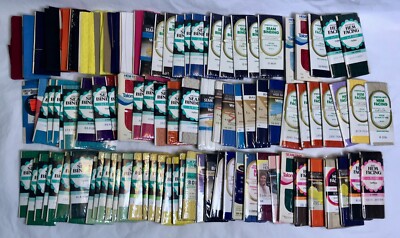 VTG Lot of  100 J P Coats Seam Binding Stretch Lace Hem Bias Tape Wrights Talon