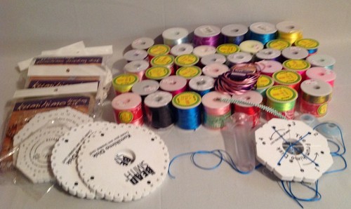 Prumihimo Loom, And Silk Cord