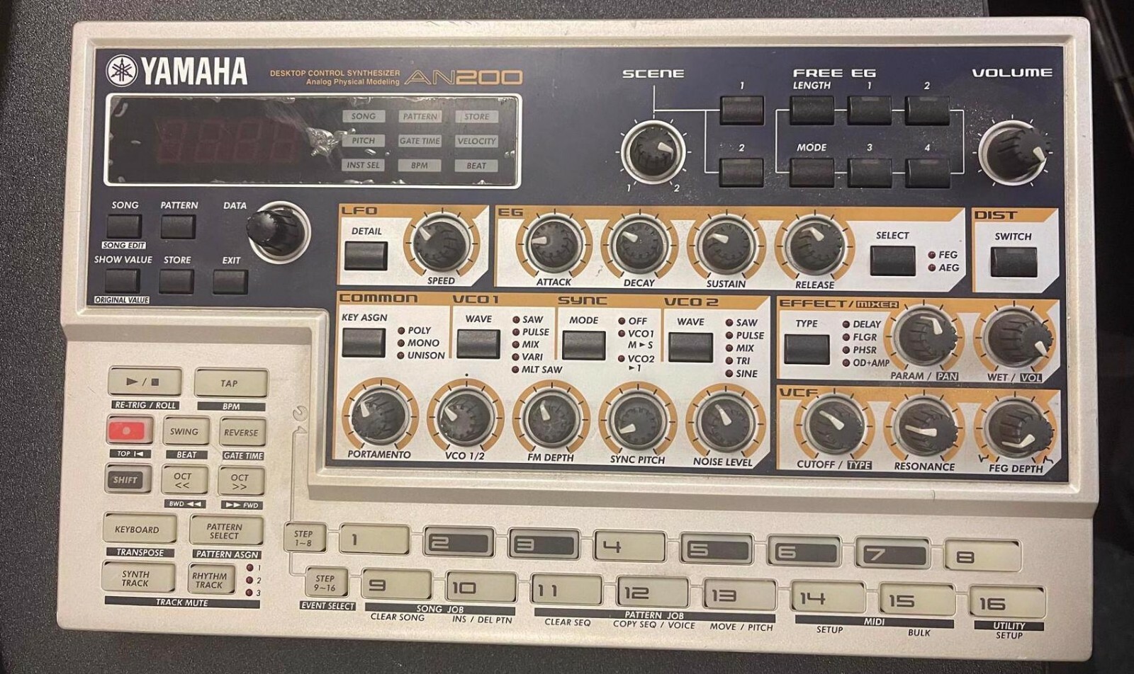 鍵盤楽器 yamaha AN200 sw Yamaha AN200 | Vintage Synth Explorer