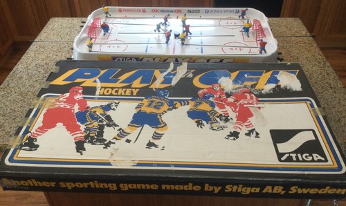 STIGA PLAY OFF アイスホッケー テーブルゲーム　レトロ　ビンテージ 1978 Stiga Playoff Hockey -Munro,Eagle,Coleco Table Hockey
