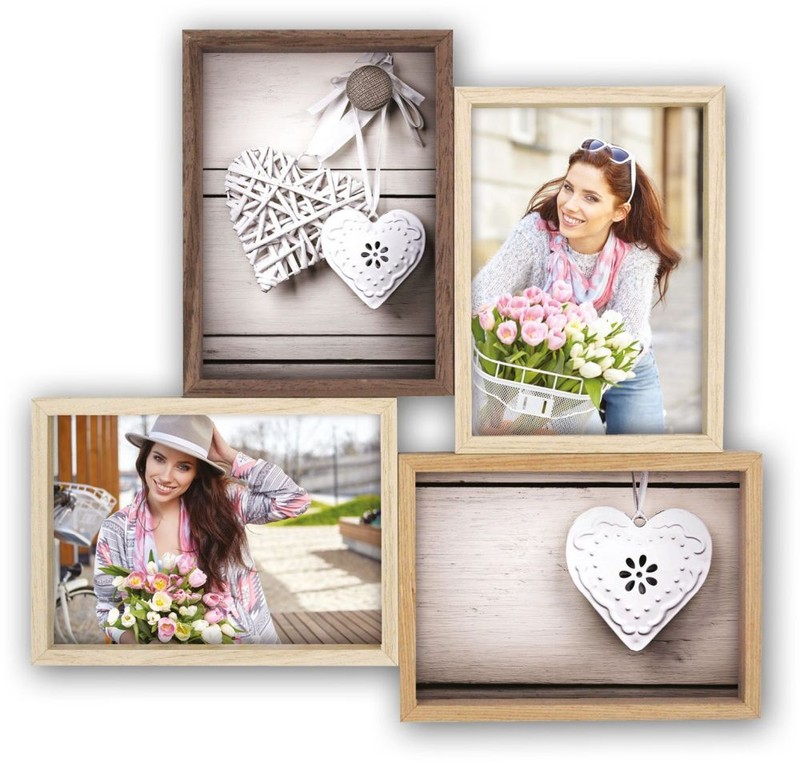 Montreaux Holzrahmen 4 Fotos 13x18 Cm