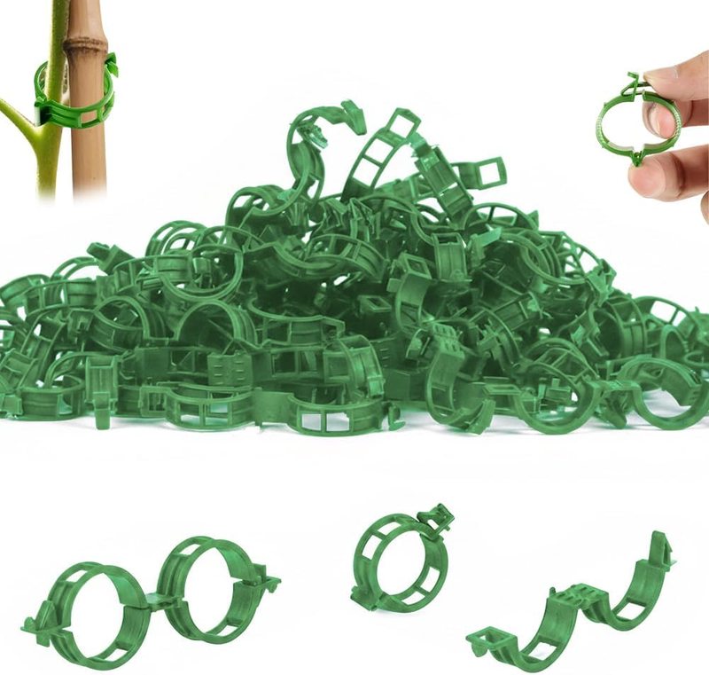 Plant Support Clips, Plastic Garden Fixing Clips for Climbing Plants Tomato Grap
