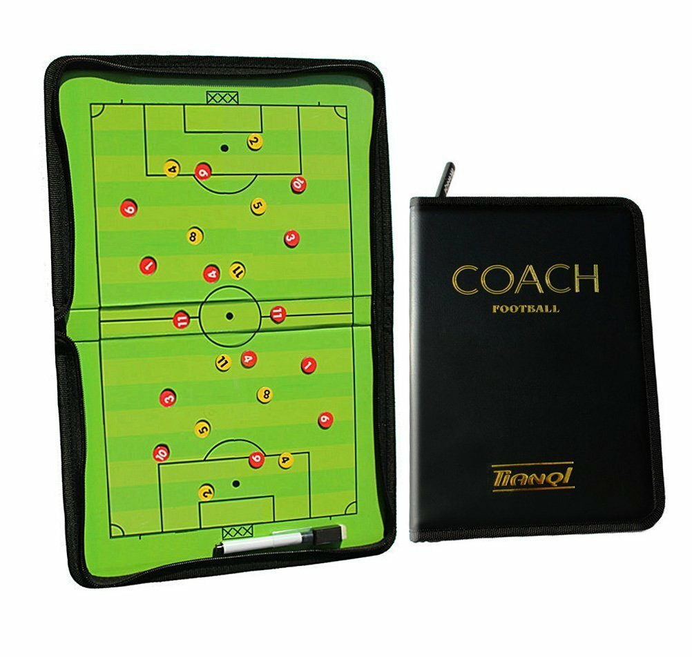 Coach Taktiktafel Fussball Taktikbrett Coaching Board Trainer Taktikmappe DHL