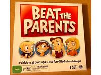 BEAT THE PARENTS BY SPIN MASTER. FAMILY BOARD GAME. IN VGC.