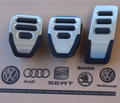 Audi A4 8E B6 B7 original RS4 Pedalset Pedale S4 8H Pedalkappen pedal pads caps