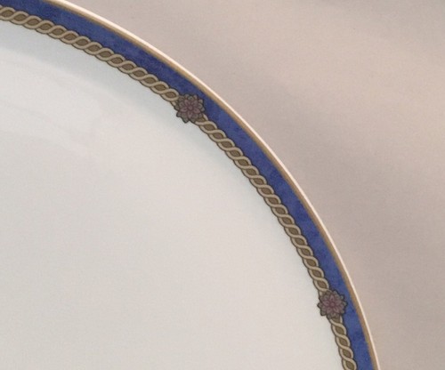 Excellent Heinrich Cake Plate Louisiana Pattern  by Villeroy & Boch