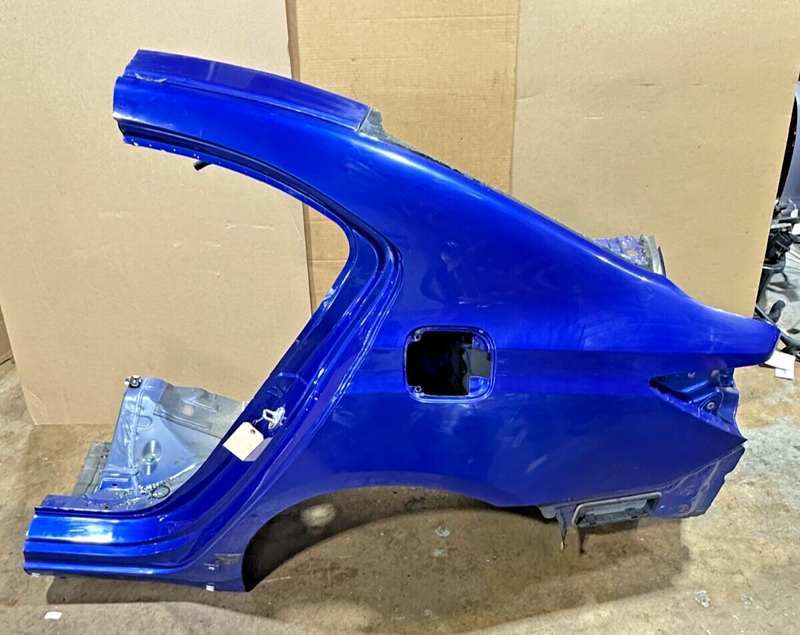 Used 2018-2020 Acura TLX A-Spec Driver LH Side Clip Body Quarter Panel Blue OEM B621P