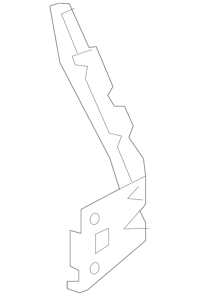 Genuine Ford Bracket Fender Mounting DA5Z-16A143-A