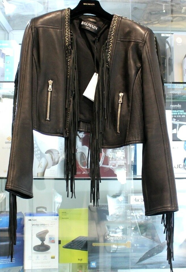 ジャケット・アウター 80s balmain cashmere super long far coat Balmain Russian Squirrel Reversible Fur Coat, Size L