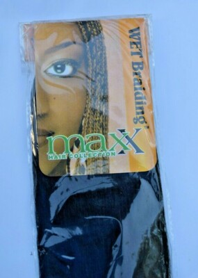 Wet Braiding Maxx Hair Collection Braids Black 24''