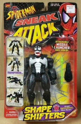 SPIDER-MAN SNEAK ATTACK SHAPE SHIFTERS VENOM ACTION FIGURE