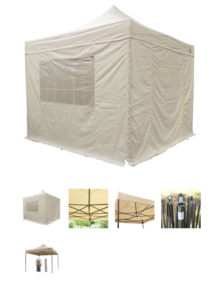 Heavy Duty Pop up Gazebo 3m x 3m with side panels. in Milton, Glasgow Gumtree