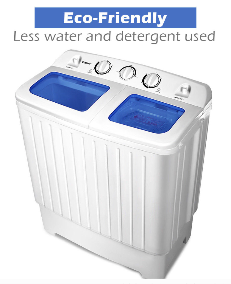 Washer And Dryer All In One Combo Compact Portable Machine RV Apartment Size Top