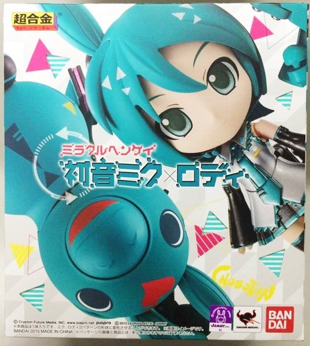 BANDAI Chogokin Hatsune Miku & Rody Miracle Transformation Action Figure INstock