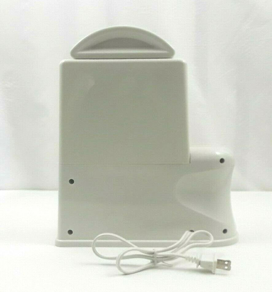 Toastmaster Perfect Bagel Slicer Electric Model 6125 Kitchen White