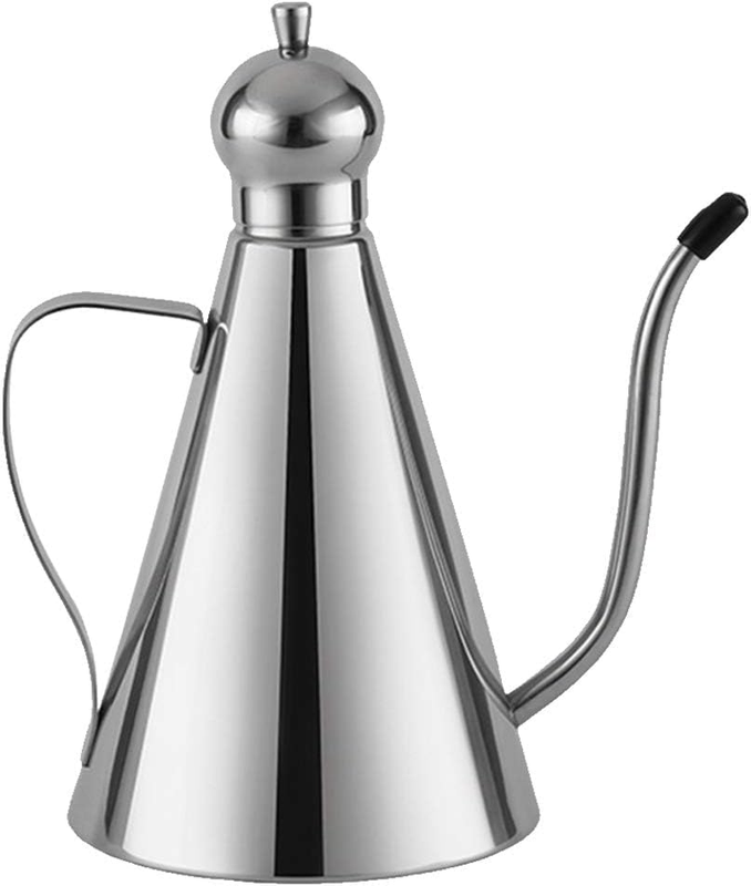 500Ml Stainless Steel Olive Oil Dispenser Leakproof Drizzler