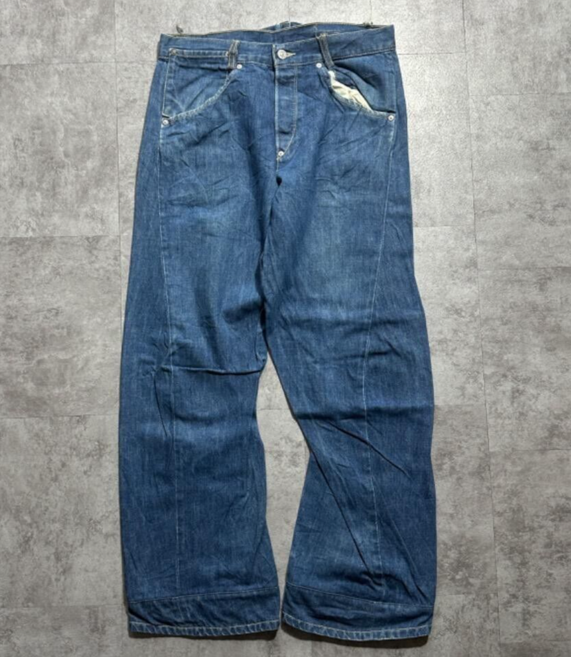 Levi’s ENGINEERED JEANS archive 00’s y2k Levi's Engineered 00s Y2K Draping W30 L32 Deep Blue Denim