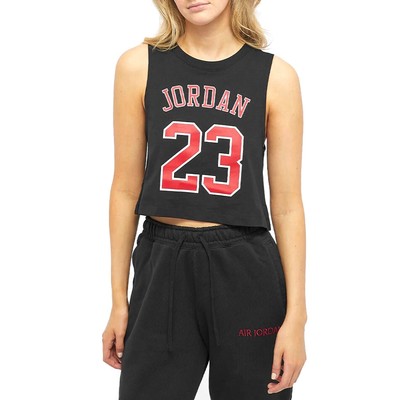 

Женская майка Jordan Black Heritage Core, Черный