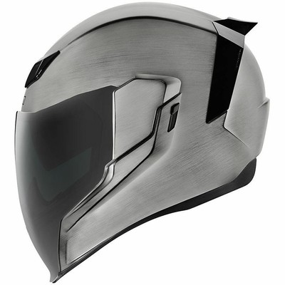 Icon Airflite Quicksilver Helmet - Silver - M