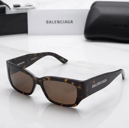 BALENCIAGA BALENCIAGA BB0331SK-002 HAVANA SUNGLASSES