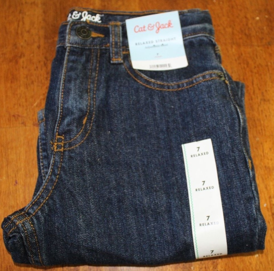 Cat & Jack relaxed fit jeans sz 7