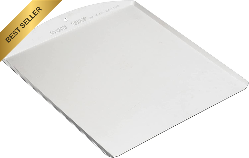 Natural Aluminum Commercial Large Classic Cookie Sheet 13 X 14 Silver