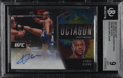 2021 Panini Select UFC - Ciryl Gane #OA-CGN