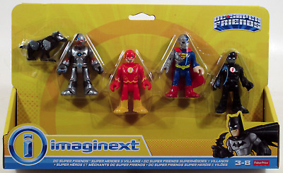 Fisher Price Imaginext DC Super friends Heroes Villains Black Flash Cyborg X7574