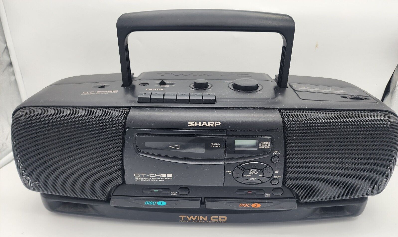 SHARP　ラジカセ　QT88 シャープ SHARP ダブル ラジカセ QT-88R 参考買取価格 ｜買取