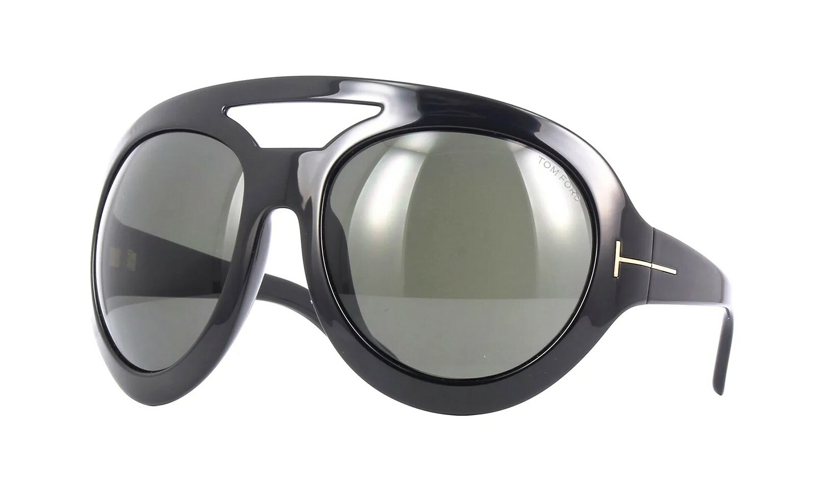 Pre-owned Tom Ford Lucilla Ft 1063 Black/smoke Mirrored (01c) Sunglasses