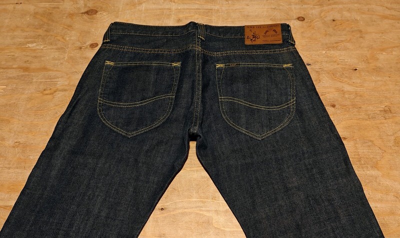 Mens LEE Zed 120th Anniversary Ltd Edition Straight Leg dark blue