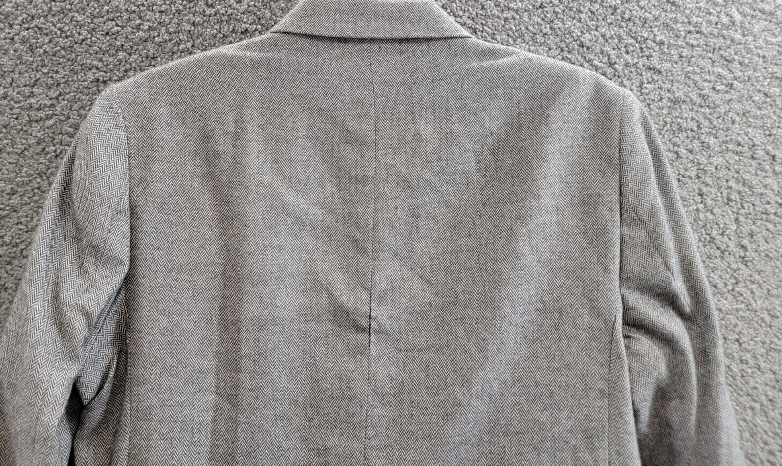 Tommy Hilfiger Brushed Herringbone Jacket Big Boys 20 Dark Gray Button Front L/S - Picture 16 of 19