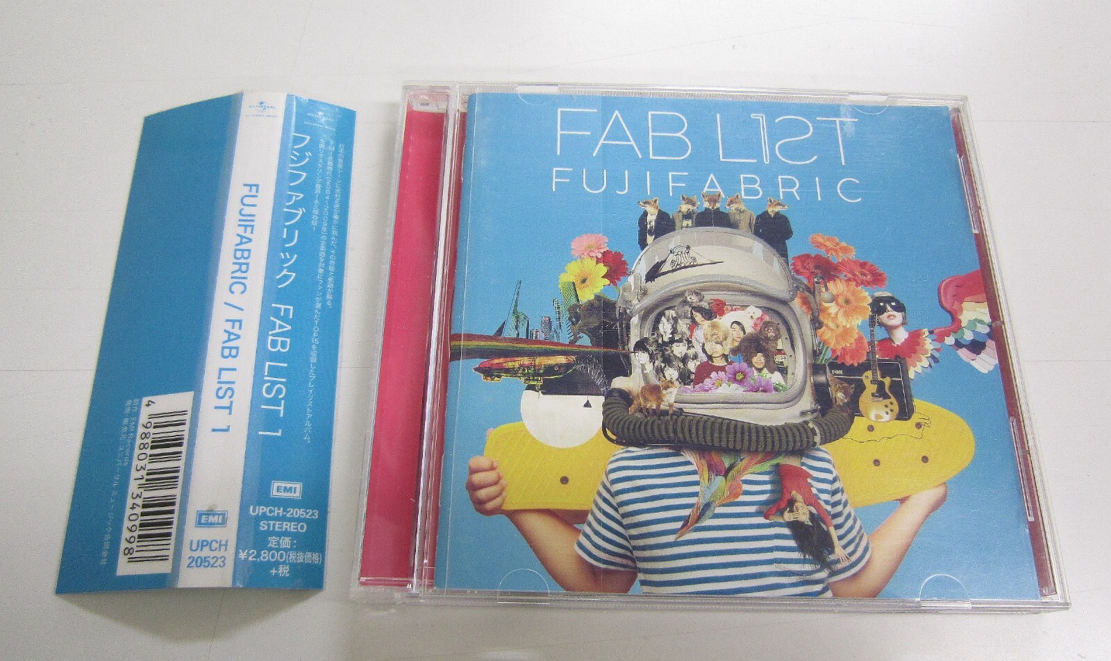 フジファブリック　FAB LIST 1 初回生産限定版 Fab List 1 [CD][OBI] Fujifabric J-Rock JAPAN | eBay