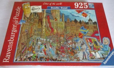 Ravensburger Puzzle 16554 Cities of the World Bruxelles -Brussel 925 TeilePuzzle