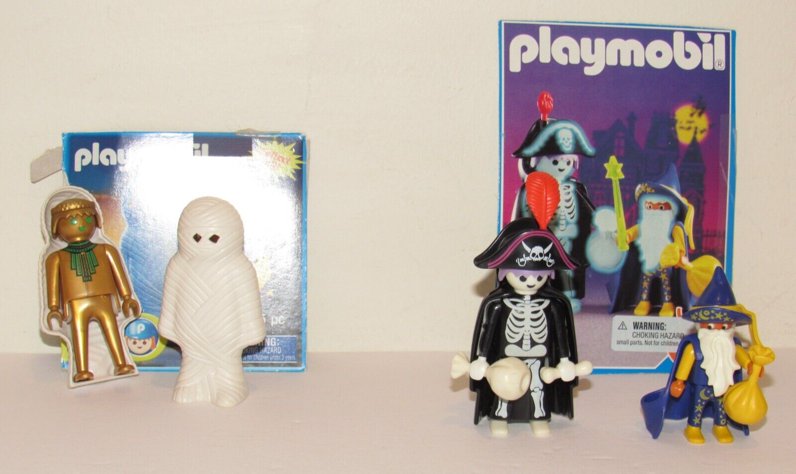 Playmobil 3025 & 4531 Set Golden Egyptian Mummy + Halloween
