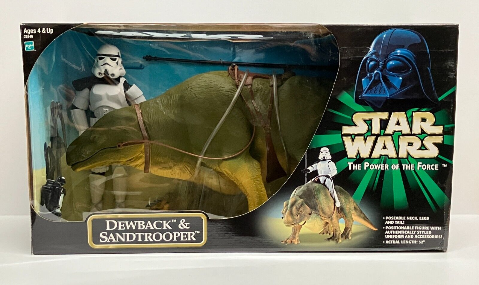 SF・ファンタジー・ホラー 00'Hasbro/12inch DEWBACK & SANDTROOPER 2000 Hasbro Star Wars Action Collection DEWBACK