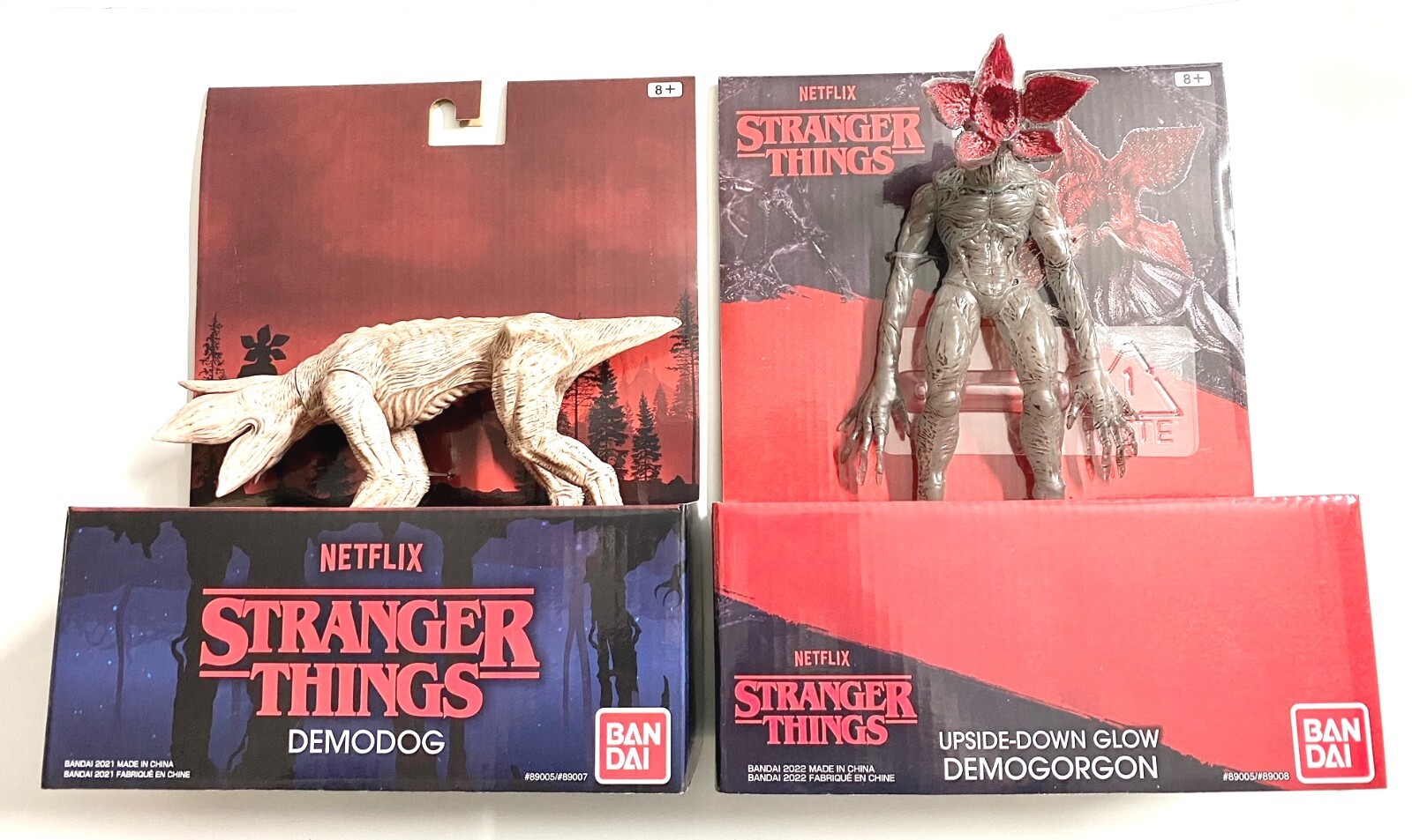 Bandai Demodog & Upside-Down Glow Demogorgon Stranger Things Bandai Demodog & Upside-Down Glow Demogorgon Stranger Things