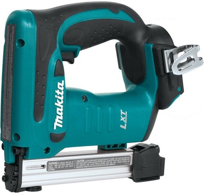 Makita Cordless Pneumatic Crown Stapler 18-Volt Lithium-Ion Electric Handle