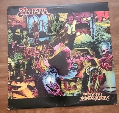 Santana Beyond Appearances Vinyl 1985 Pitman Pressing Columbia Records Insert 