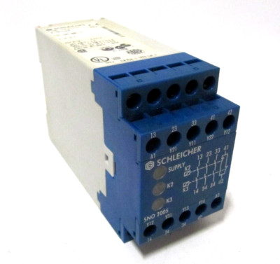 Schleicher Safety Relay Module SNO 2005-17