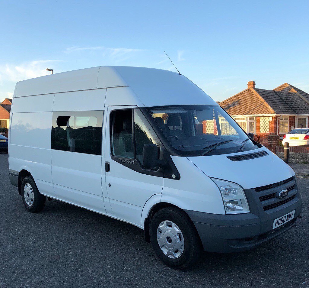 2011 Ford Transit crew van long wheel base high roof fsh 1 owner