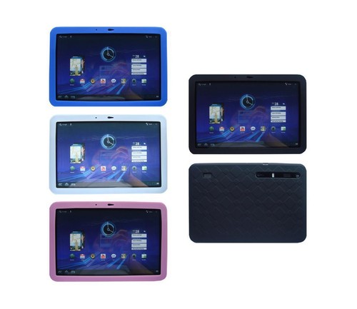 RanTuo Cover per Motorola Moto E7 Power, AntiGraffio, Silicone Morbido, Antiurto, Cover Custodia per Motorola Moto E7 Power.(Blu