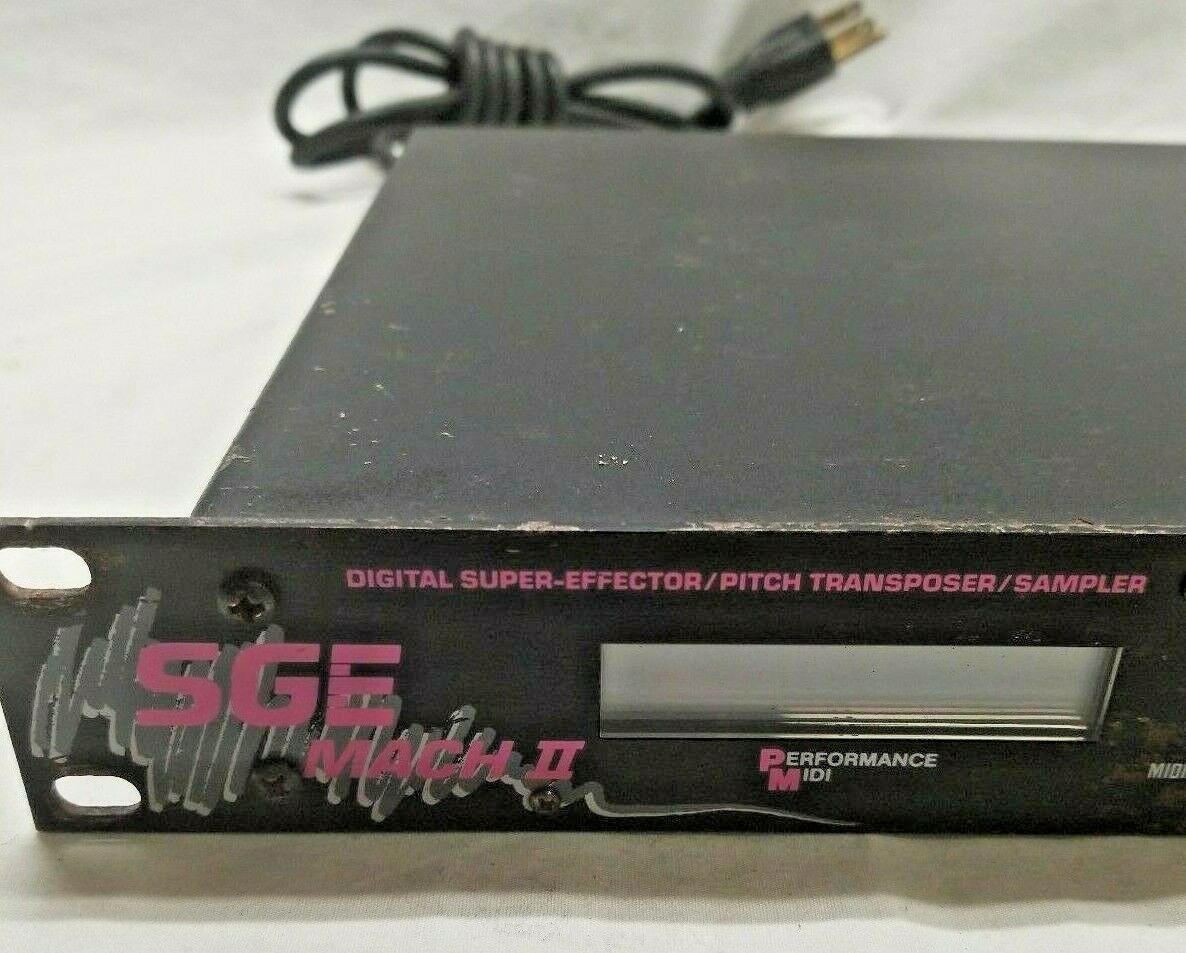 ART SGE Mach II Digital Super-Effector/Pitch Transposer/Sampler Rack mount