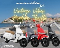 BRAND NEW KEEWAY VERSILIA 125 LEARNER LEGAL MOPED SCOOTER- FINANCE-DELIVERY-P/X