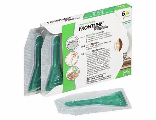 Frontline Plus for Cats (all sizes) 6 doses