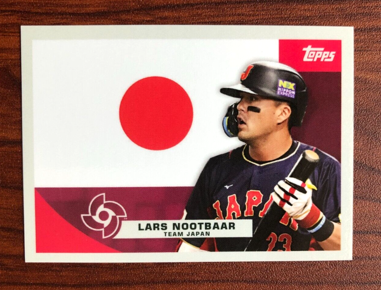 2023 Topps World Baseball Classic LARS NOOTBAAR Flags Of A