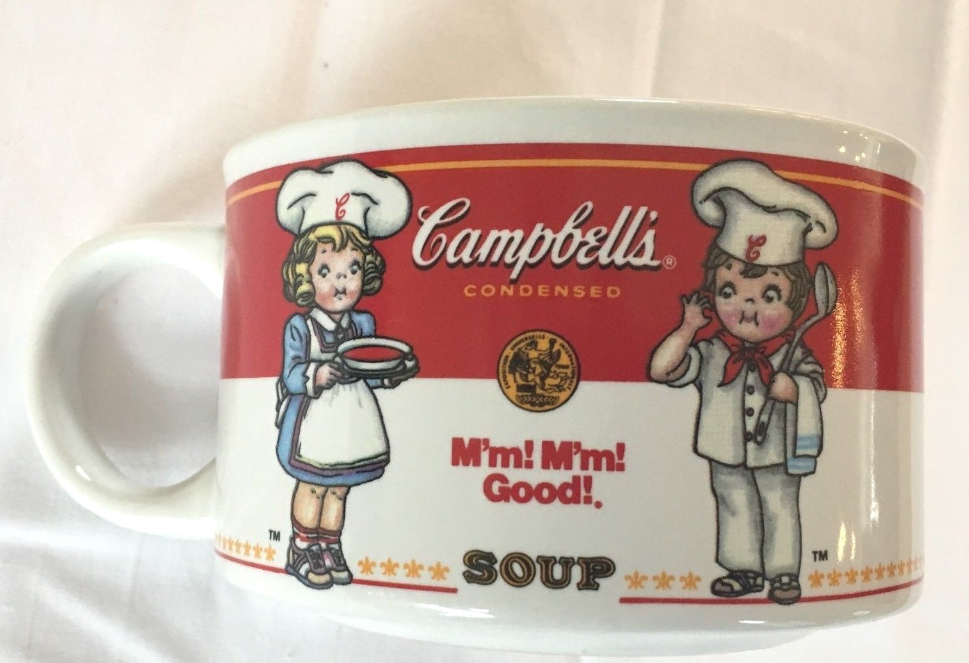 Vintage Campbells Kids Soup Mugs (2) 1997