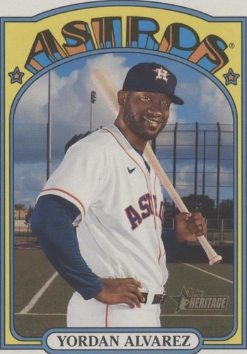 2021 Topps Heritage - Yordan Alvarez #OB-YA