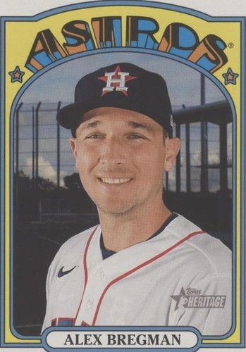 2021 Topps Heritage - Alex Bregman #OB-AB